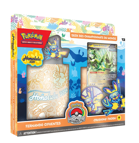 Pokémon : Deck des championnats du monde 2024 - Crushing Thorn