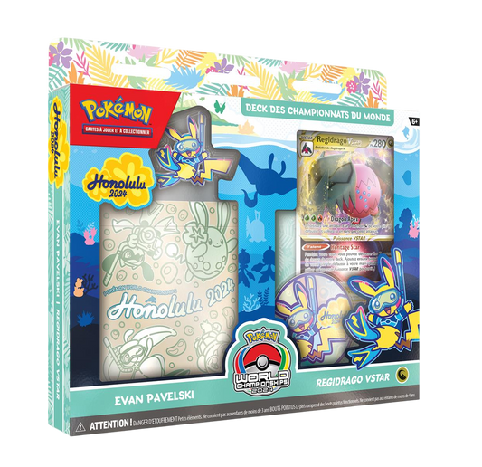 Pokémon : Deck des championnats du monde 2024 - Regidrago Vstar