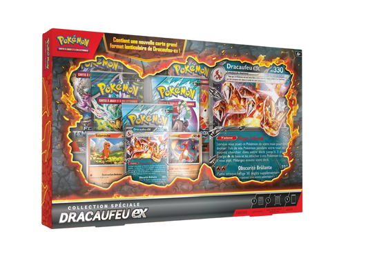 Pokémon : Coffret Collection spécial Dracaufeu-ex